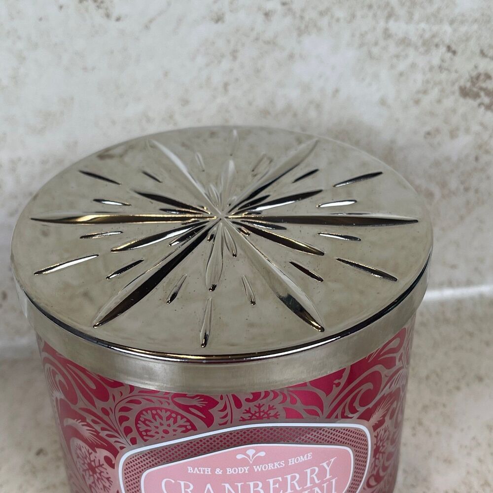Bath & Body Works | Cranberry Pear Bellini 3-Wick Candle - Picture 2 of 6